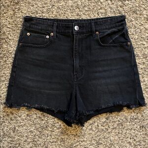 American Eagle highest rise 90s boyfriend Jean shorts